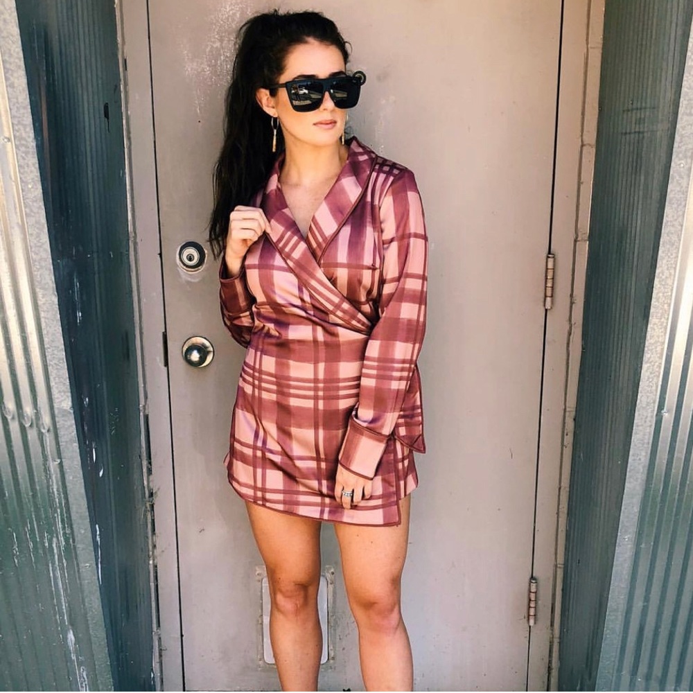 Plaid romper